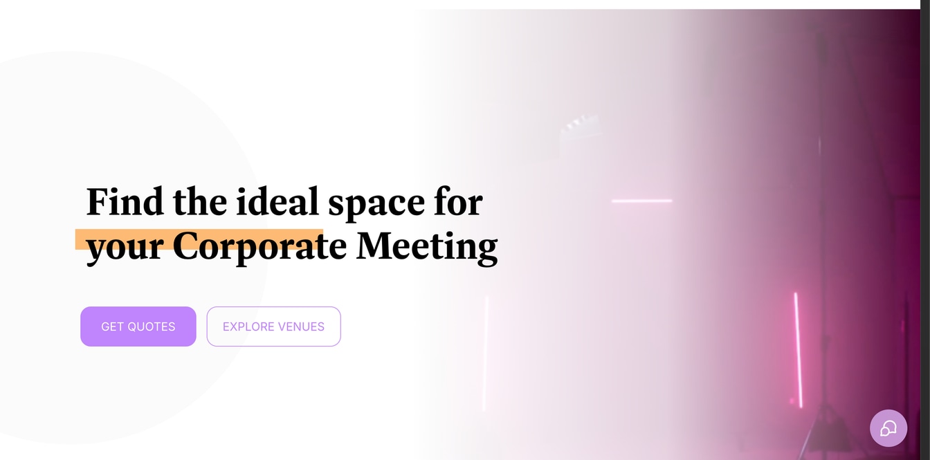 Espace pour Lancement de produit